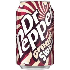 Dr. Pepper Cream Swirl British 24x330ml