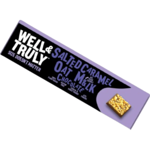 Well & Truly Oat Milk Chocolate Salted Caramel British 20x30g