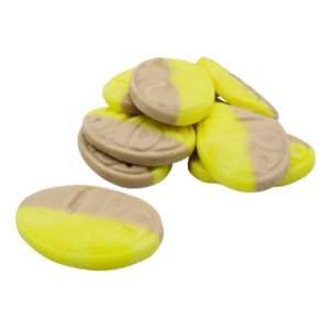Bubs Banana and Caramel Foam Sweets Swedish 2.8kg