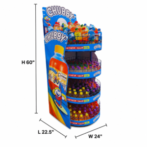 Chubby Rack With 18 Cases of Mixed Chubby 2