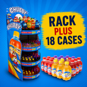 Chubby Rack With 18 Cases of Mixed Chubby 3