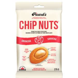 Picard's Chip Nuts Sriracha Peg Bag 6x275g