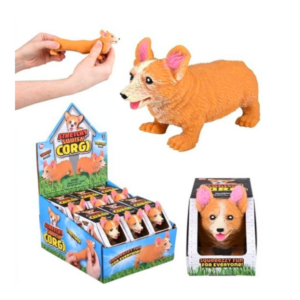 RIN Stretchy Squish Corgi 4" 12