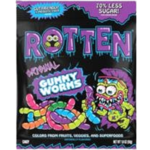 Rotten Original Gummy Worms 8x1.8oz