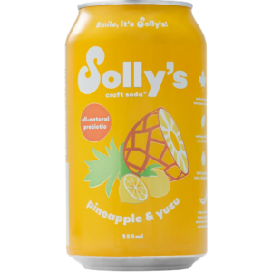 Solly's Soda Pineapple & Yuzu 24x355ml