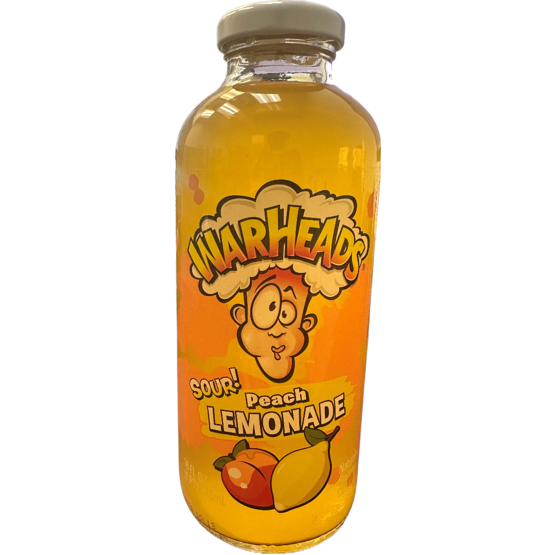 Warheads Lemonade Peach 12x16oz Warheads Lemonade Peach 12x16oz
