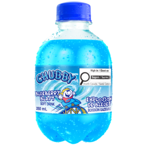 Chubby Blueberry Blast 24x250ml