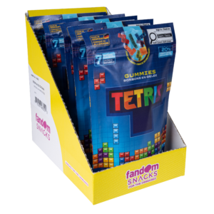 Fandom Snacks Tetris Gummies 6
