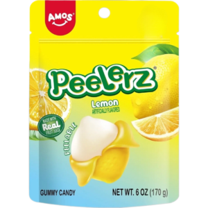 Amos Peelerz Gummy Sour Lemon 12x170g