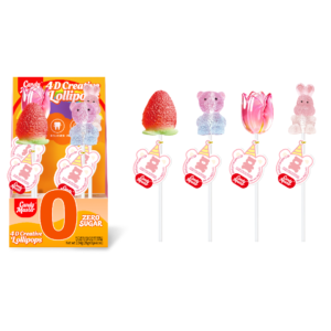 Candy Master Handcrafted 4D Art Cuties Sugar Free Lollipops 8