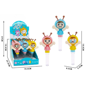 Letime Candy Toy Face Changing Rock -Paper Scissors 12