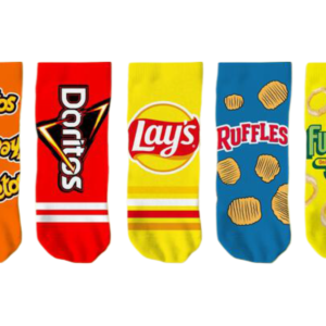 Frito Lay Ladies Ankle Socks Five Pack 12