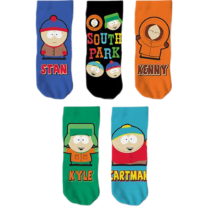 South Park Ladies Ankle Socks Five Pack 12