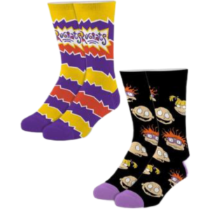 Rugrats Straight Men Socks Two Pack 6