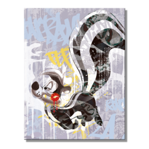 Metal Sign SH - Looney Tunes Pepe Le Pew 8.25" x 10.72"