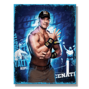 Metal Sign WWE - Cena 16"x12.5"