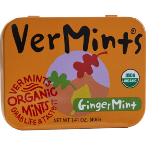 VerMints Organic Mints Ginger 6x40g