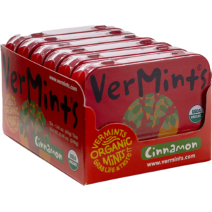 VerMints Organic Mints Cinnamon 6x40g