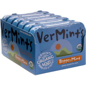 VerMints Organic Mints Peppermints 6x40g