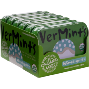VerMints Organic Mints Wintergreen 6x40g