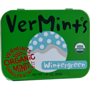 VerMints Organic Mints Wintergreen 6x40g