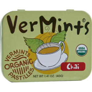 VerMints Organic Mints Chai Pastilles 6x40g