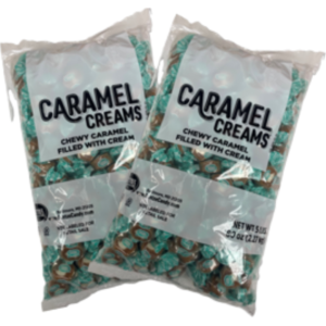 Goetze's Bulk Honey Bun Caramel Creams 5lbs