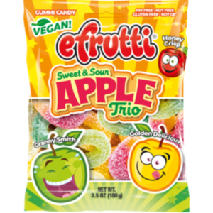 E-Frutti Apple Trio Peg Bag 12x3.5oz