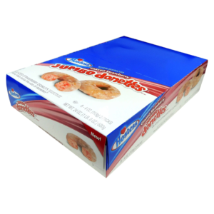 Hostess Jumbo Donettes Glazed Strawberry Two Pack 6x4oz