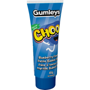 Gumleys Choo Tube Gum Blueberry 24x45g