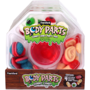 Frankford Halloween Gummy Body Parts Platter 6x10oz