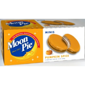 Chattanooga Moon Pie Minis Pumpkin Spice 12x1oz