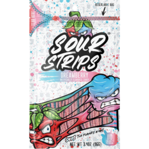 Sour Strips Dreamberry 12x96g