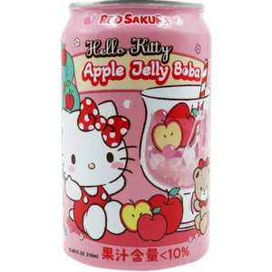 Hello Kitty Apple Jelly Boba 24x310ml