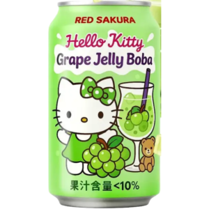 Hello Kitty Grape Jelly Boba 24x310ml
