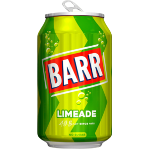 Barr Limeade Soda British 24x330ml