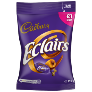 Cadbury Eclairs Priced Marked British 12x110g