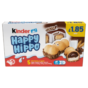 Kinder Happy Hippo Price Marked British 10x20.7g