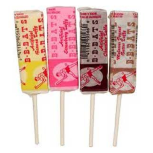 B-B Bats Taffy Pops 80