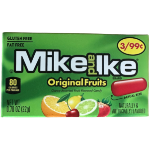 Just Born Mike and Ike Original Fruits Price Marked 24x0.78oz