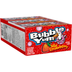 Hershey Bubble Yum Strawberry 12x2.82oz
