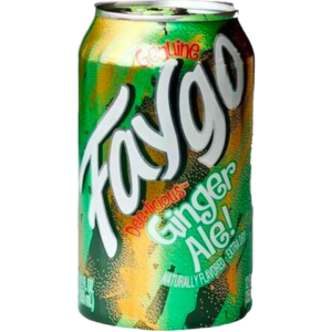 Faygo Ginger Ale Soda Can 8x355ml
