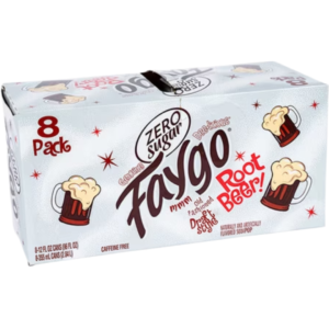 Faygo Diet Root Beer Soda Can 8x355ml