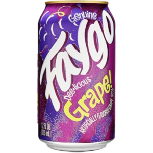 Faygo Grape Soda Can 8x355ml
