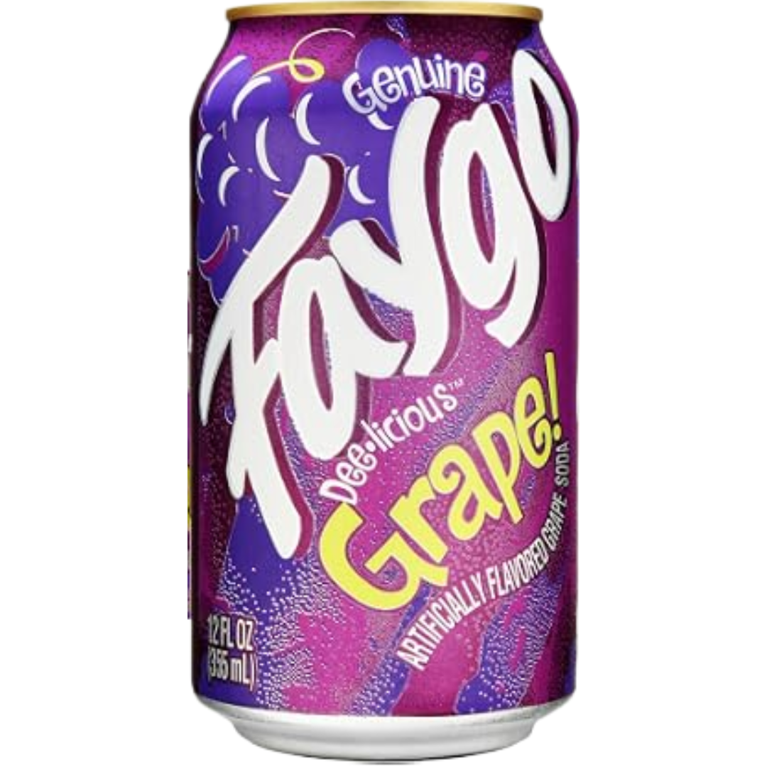 Faygo Grape Soda Can 8x355ml Faygo Grape Soda Can 8x355ml