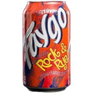 Faygo Rock & Rye Soda Can 8x355ml