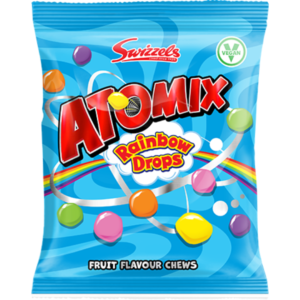 Swizzels Matlow Atomix Rainbow Drops 12x100g