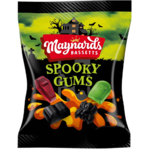 Maynards Bassetts Spooky Gums Bag British 10x110g