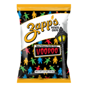 Zapp's Potato Chips New Orleans Kettle Style Voodoo 10x2.5oz