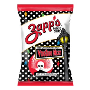 Zapp's Potato Chips New Orleans Kettle Style Voodoo Heat 10x2.5oz